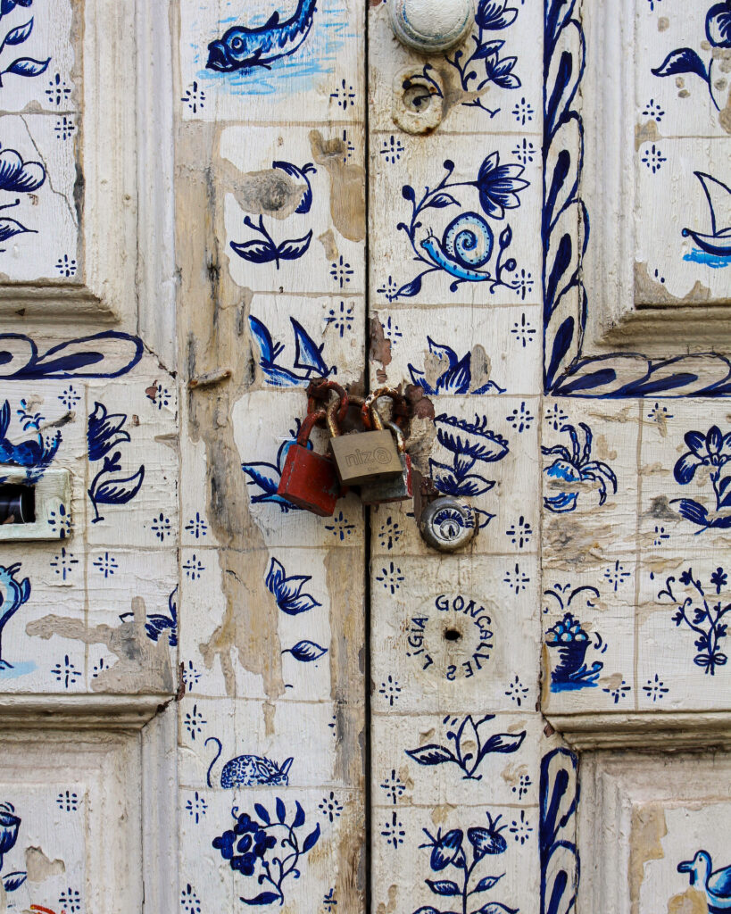 funchal painted doors